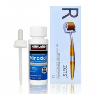 ক্রির্কল্যান্ড মিনোক্সিডিল ৫% + জেডজিটিএস (ZGTS) ডার্মা রোলার